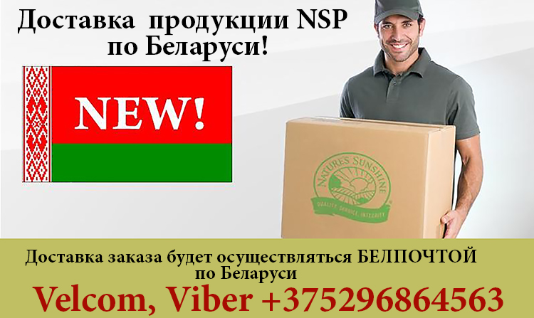 Доставка продукции NSP (НСП) по Беларуси